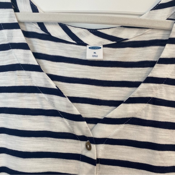 Striped Button Up - Picture 2 of 4